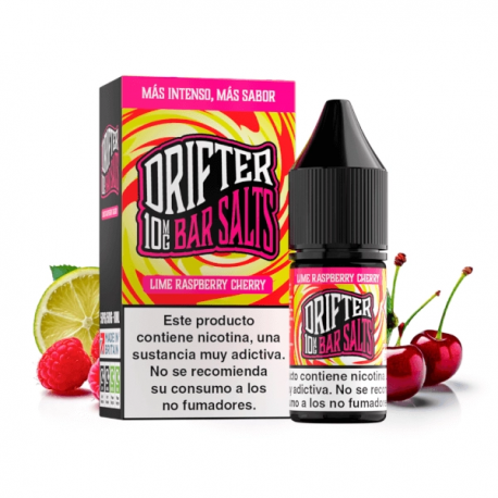 DRIFTER BAR SALTS LIME RASPBERRY CHERRY 10ML 10MG