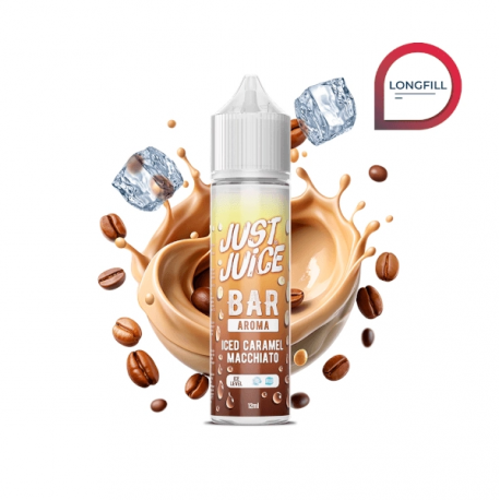 JUST JUICE BAR ICED CARAMEL MACCHIATO LONGFILL 12ML