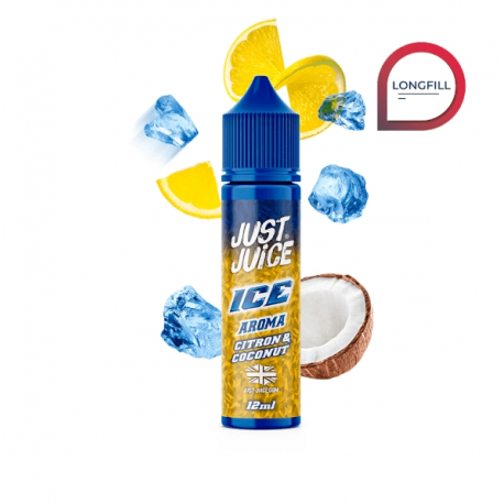 JUST JUICE ICE CITRON AND COCONUT 12ML LONGFILL
