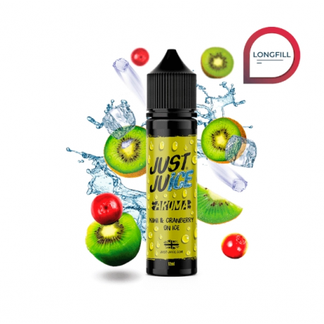 JUST JUICE ICONIC KIWI CRANBERRY 12ML LONGFILL
