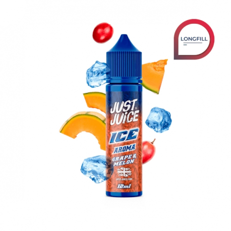 JUST JUICE ICE GRAPE AND MELON 12ML LONGFILL