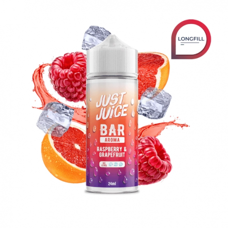 JUST JUICE BAR RASPBERRY GRAPERFRUIT LONGFILL 24ML