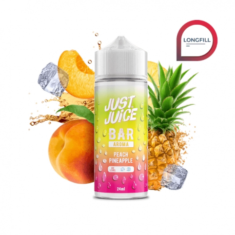 JUST JUICE BAR PEACH PINEAPPLE LONGFILL 24ML