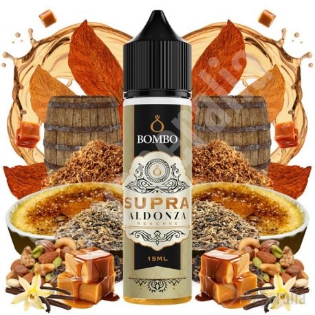 SUPRA ALDONZA RESERVE 15ML/60 (LONGFILL)- Platinum Tobaccos by Bombo