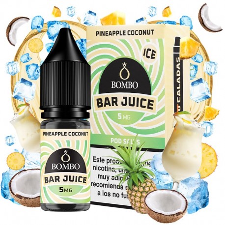 PINEAPPLE COCONUT 10ML 5MG - BAR JUICE BY BOMBO