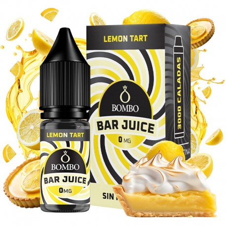 LEMON TART 10ML 0MG - BOMBO BAR JUICE