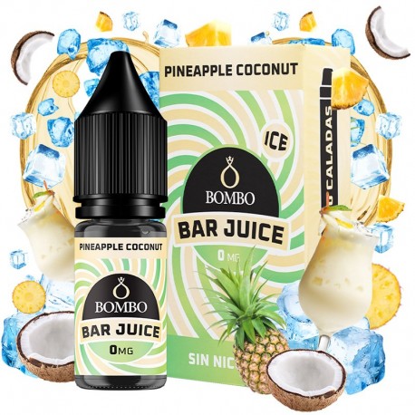 PINEAPPLE COCONUT 10ML 0MG - BAR JUICE BY BOMBO