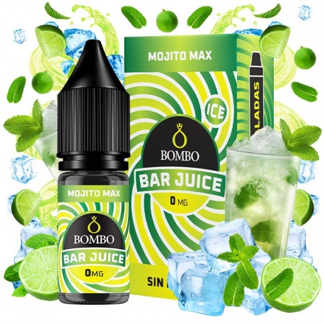 MOJITO MAX ICE 10ML 0MG - BAR JUICE BY BOMBO
