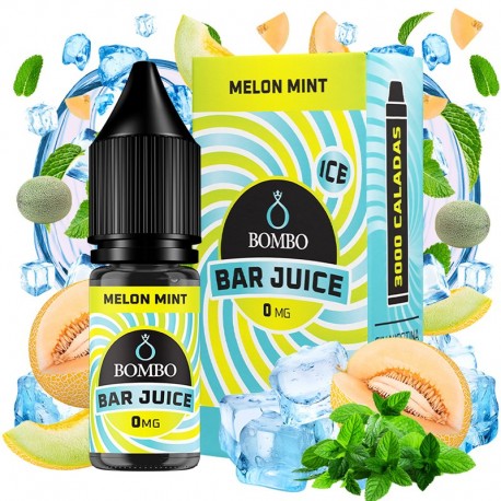 MELON MINT ICE 10ML 0MG - BAR JUICE BY BOMBO