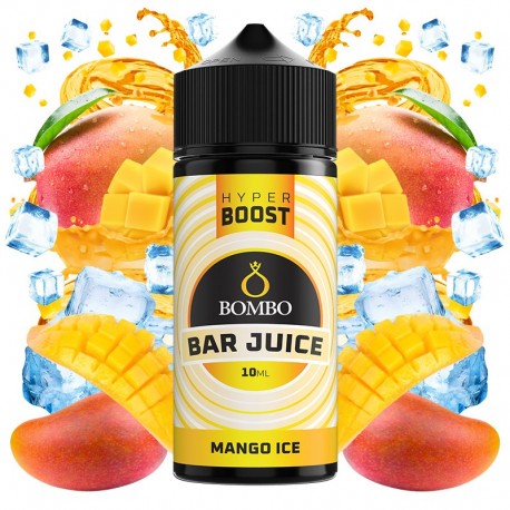 MANGO ICE 10ML/120 (LONGFILL) - BOMBO BAR JUICE HYPER BOOST