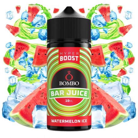 WATERMELON ICE 10ML/120 (LONGFILL) - BOMBO BAR JUICE HYPER BOOST