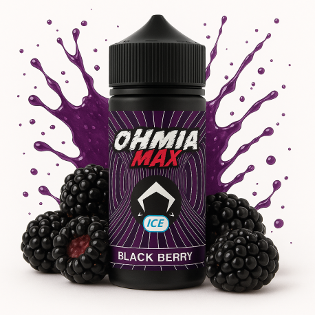 BLACK BERRY ICE - OHMIA MAX LONGFILL 20ML