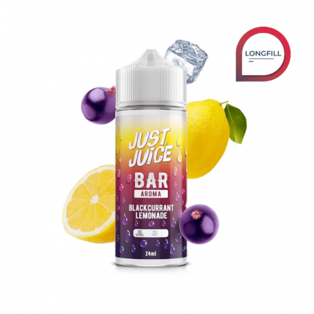 JUST JUICE BAR BLACKCURRANT LEMONADE LONGFILL 24ML