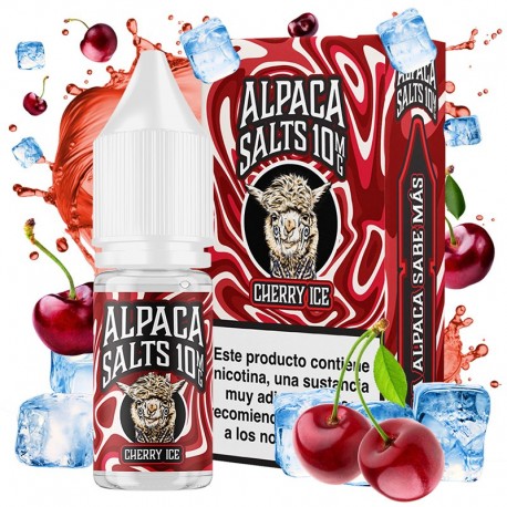 CHERRY ICE 10ML 10MG - ALPACA SALTS