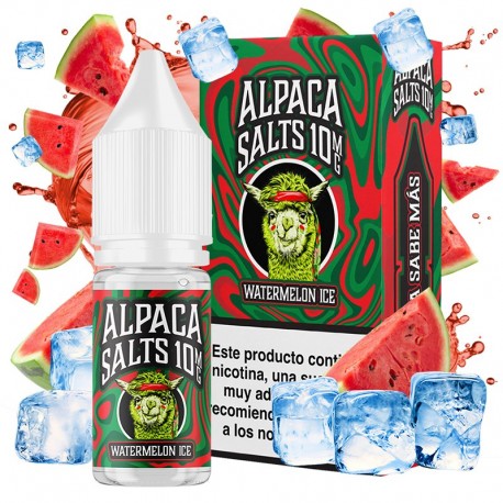 WATERMELON ICE 10ML 10MG - ALPACA SALTS