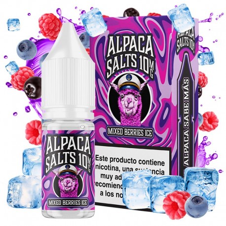 MIXED BERRIES ICE 10ML 10MG - ALPACA SALTS