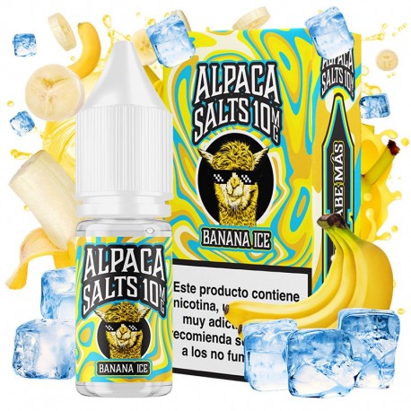 BANANA ICE 10ML 10MG - ALPACA SALTS