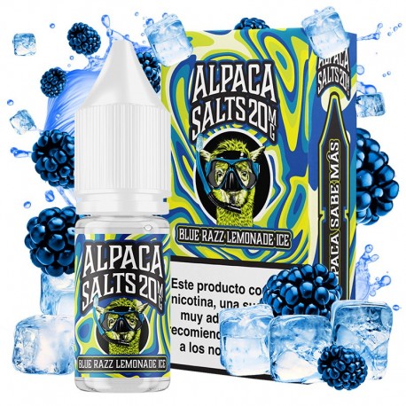 BLUE RAZZ LEMONADE ICE 10ML 20MG - ALPACA SALTS