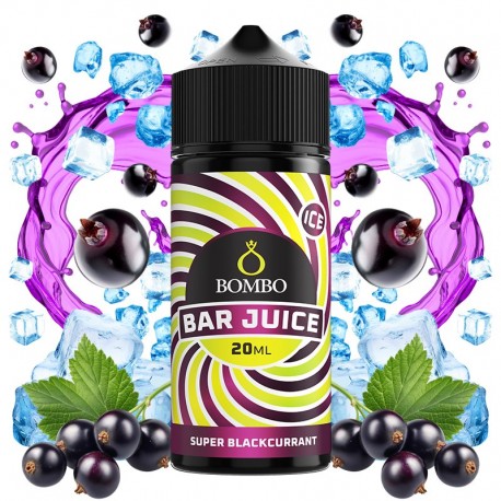 SUPER BLACKCURRANT 20ML/120 (LONGFILL) - BOMBO BAR JUICE
