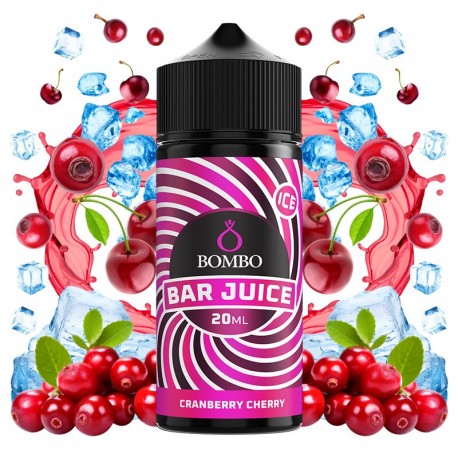 CRANBERRY CHERRY 20ML/120 (LONGFILL) - BOMBO BAR JUICE
