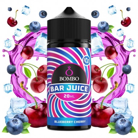BLUEBERRY CHERRY 20ML/120 (LONGFILL) - BOMBO BAR JUICE
