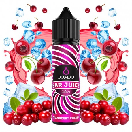 CRANBERRY CHERRY 10ML/60 (LONGFILL) - BOMBO BAR JUICE