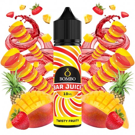 TWISTY FRUITY 10ML/60 (LONGFILL) - BOMBO BAR JUICE