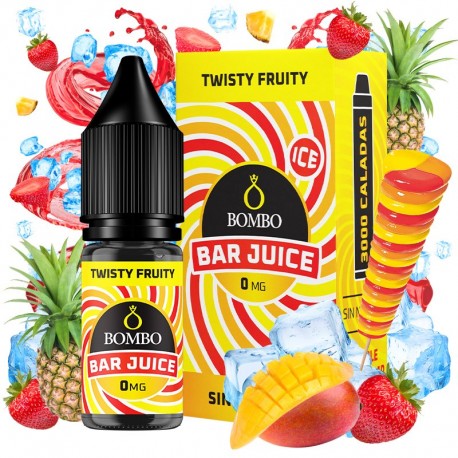 TWISTY FRUITY 10ML 0MG - BOMBO BAR JUICE