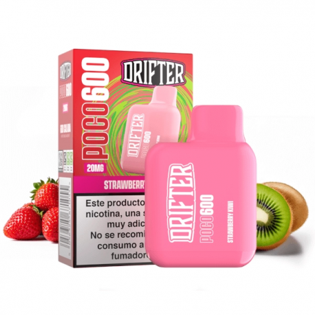 DRIFTER DISPOSABLE POCO 600 STRAWBERRY KIWI 20MG 2ML