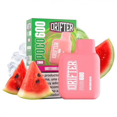 DRIFTER DISPOSABLE POCO 600 WATERMELON ICE 20MG 2ML