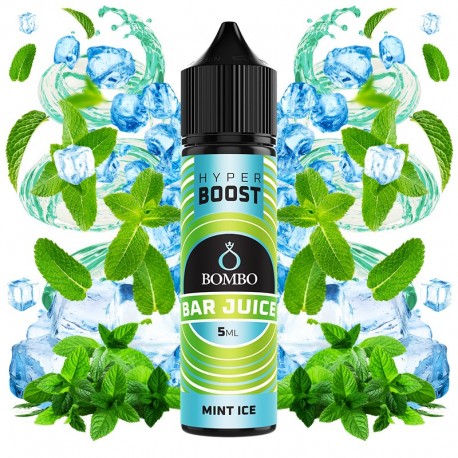 MINT ICE 5ML/60 (LONGFILL) - BOMBO BAR JUICE HYPER BOOST