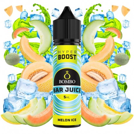 MELON ICE 5ML/60 (LONGFILL) - BOMBO BAR JUICE HYPER BOOST