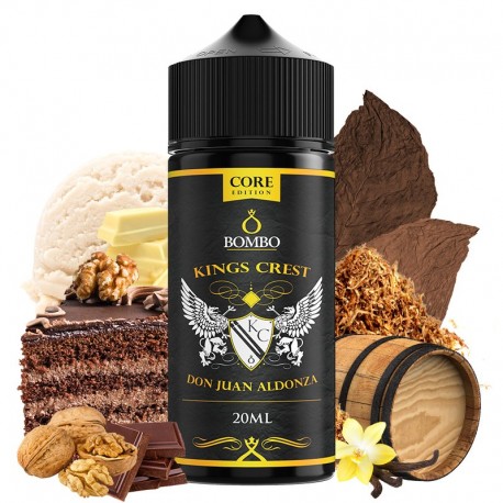 DON JUAN ALDONZA 20ML/120 LONGFILL KING CREST CORE EDITION & BOMBO CORE EDITION