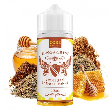 DON JUAN TABACO HONERY 20ML/120 LONGFILL - KING CREST CORE EDITION