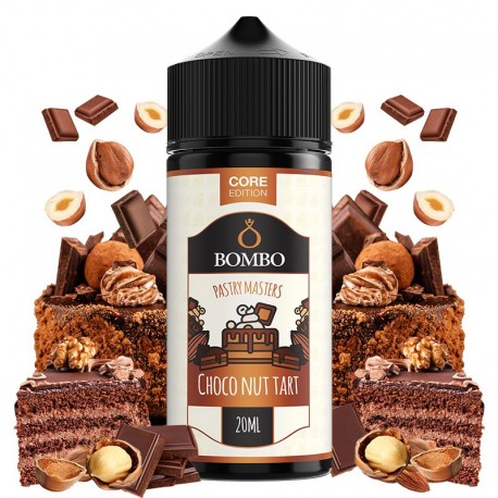 CHOCO NUT TART 20ML/120 LONGFILL - PASTRY MASTERS BY BOMBO CORE EDITION