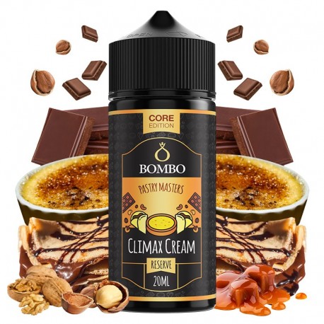 CLIMAX CREAM 20ml/120 LONGFILL - PASTRY MASTERS BY BOMBO CORE EDITION