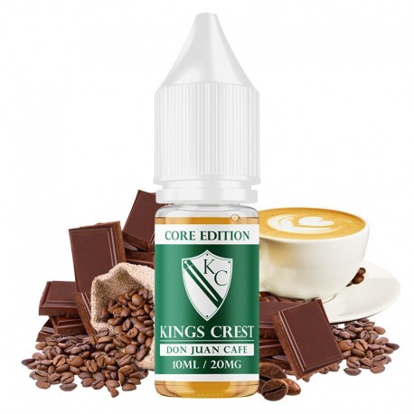 DON JUAN CAFE 20MG 10ML - KING CREST CORE EDITIION SALTS