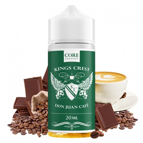 DON JUAN CAFE 20ML/120 LONGFILL - KING CREST CORE EDITIION