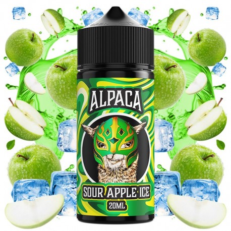 SOUR APPLE ICE 20ML/120 LONGFILL - APALCA