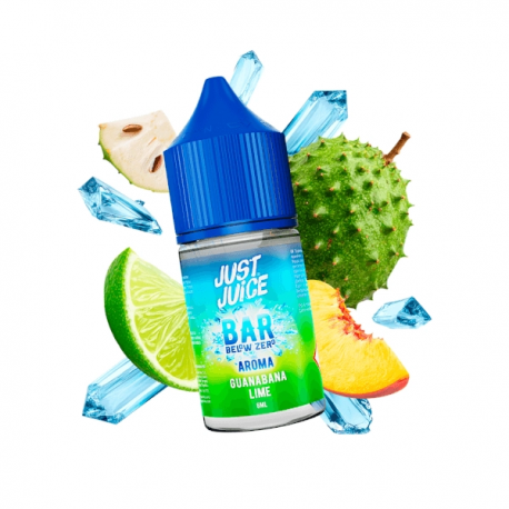 BELOW ZERO GUANABANA AND LIME SALTS 6ML/30 LONGFILL JUST JUICE