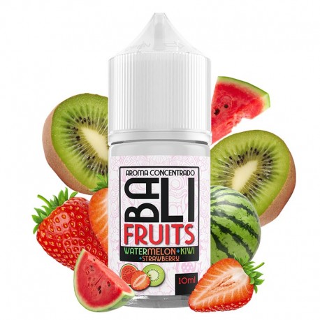 WATERMELON KIWI STRAWBERRY 10ML/30 LONGFILL BALI FRUITS BY KINGS CREST