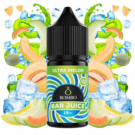 ULTRA MELON ICE 10ML/30 LONGFILL - BOMBO BAR JUICE