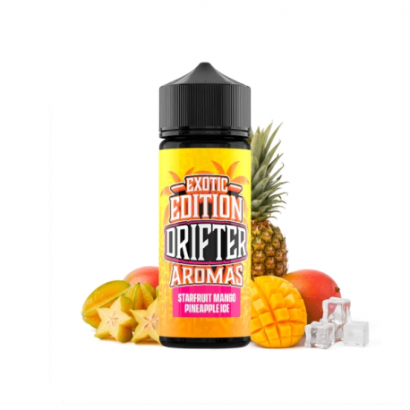 DRIFTER EXOTIC STARFRUIT MANGO PINEAPPLE ICE 24ML/120 LONGFILL