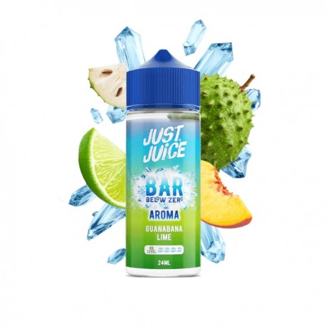 BELOW ZERO GUANABANA & LIME 24ML/120 LONGFILL JUST JUICE