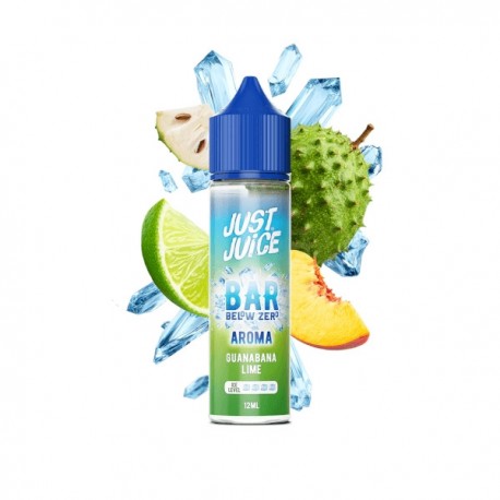 BELOW ZERO GUANABANA & LIME 12ML/60 LONGFILL JUST JUICE