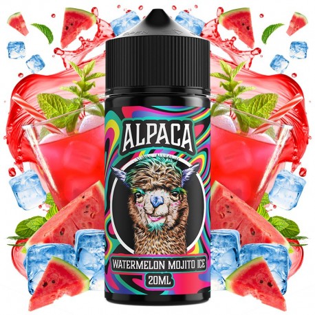 WATERMELON MOJITO ICE 20ML/120 LONGFILL - ALPACA