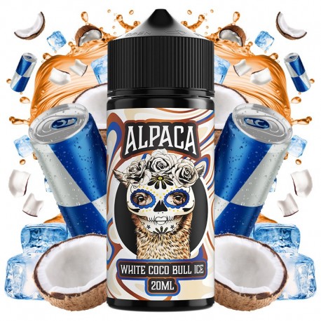 WHITE COCO BULL ICE 20ML/120 LONGFILL - ALPACA