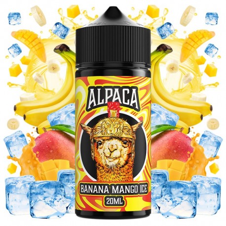 BANANA MANGO ICE 20ML/120 LONGFILL - ALPACA
