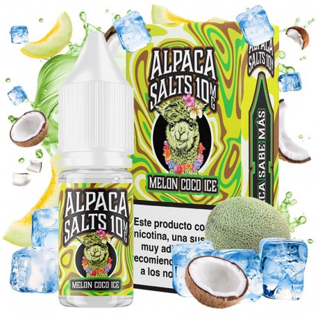 MELON COCO ICE 10ML 10MG - ALPACA SALTS