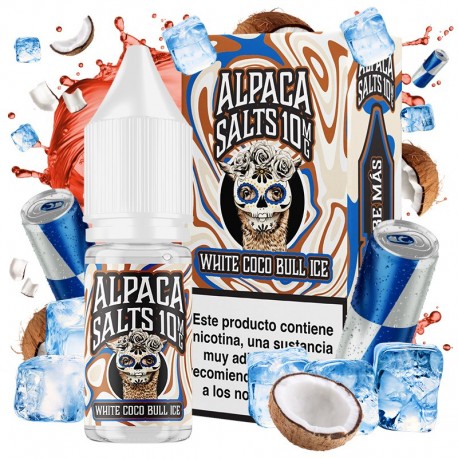 WHITE COCO BULL ICE 10ML 10MG - ALPACA SALTS